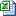 Excel document icon
