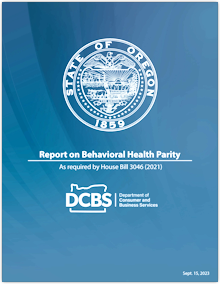 Mental Health Parity 2023 annual report