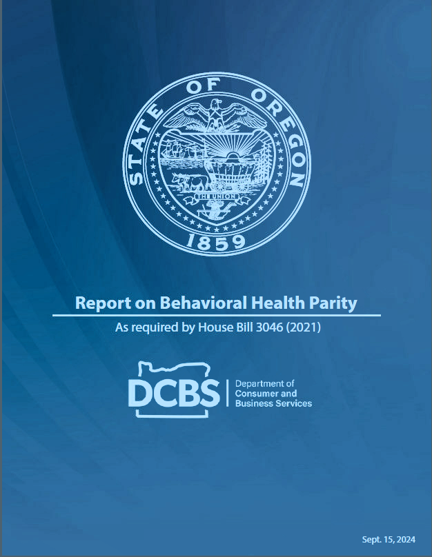 Mental Health Parity 2023 annual report