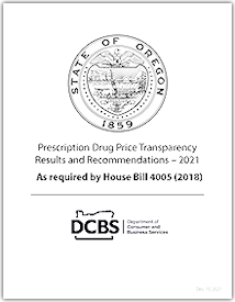 Drug Price Transparency 2021 annual report